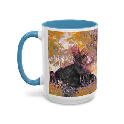 Moose Accent Coffee Mug 15oz