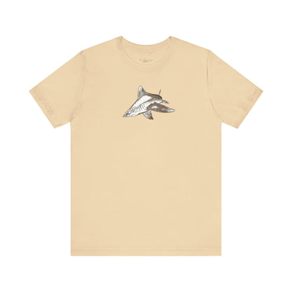 Oceanic Whitetip Shark  Unisex Jersey Short Sleeve Tee