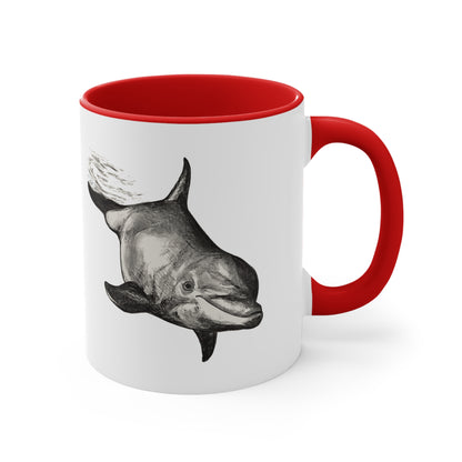 Dolphin Dive Coffee Mug, 11oz