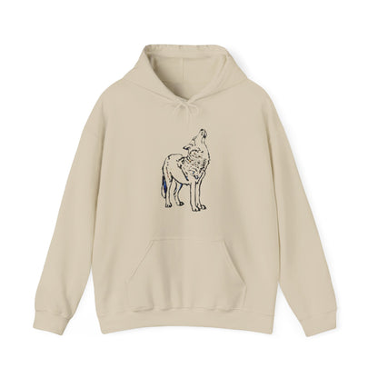 Wolf Unisex Heavy Blend™ Hooded Sweatshirt