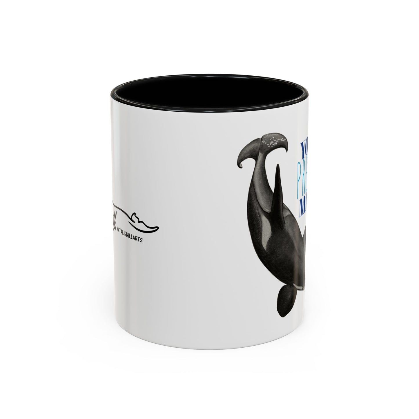 Your Presence Matters Orca Accent Coffee Mug, 11oz