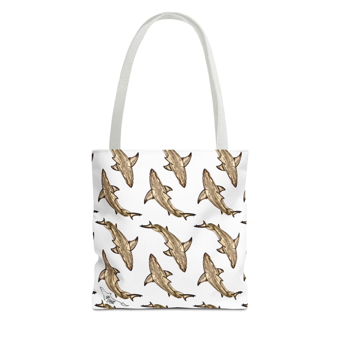 Great White Shark Tote Bag (AOP)