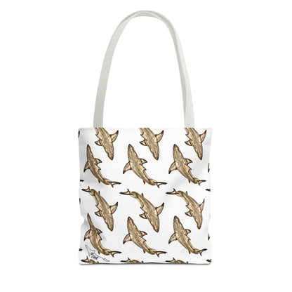 Great White Shark Tote Bag (AOP)