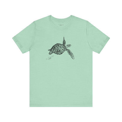 Sea Turtle Unisex Jersey Short Sleeve Tee