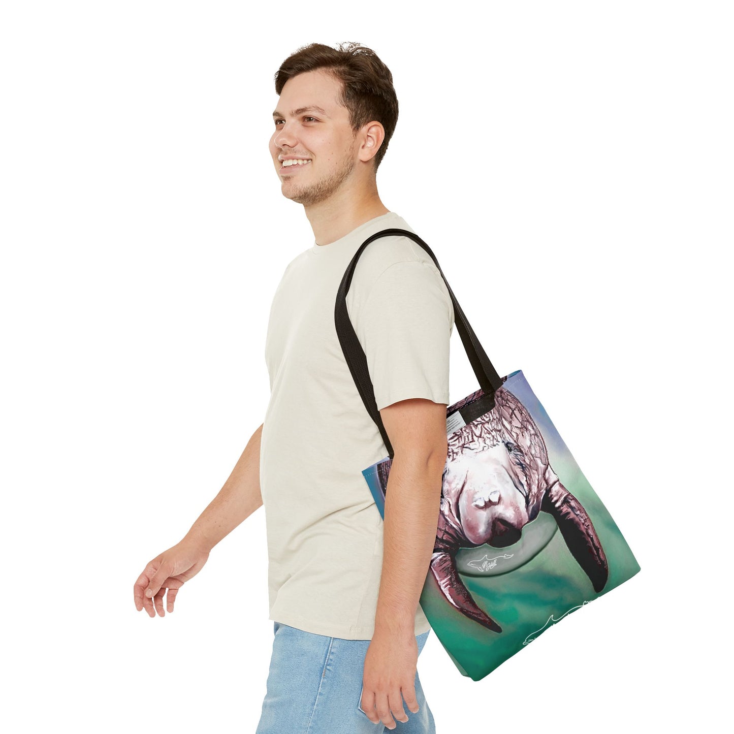 Manatee Tote Bag (AOP)