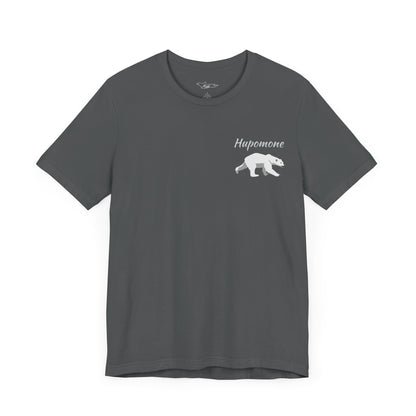 Hupomone Polar Bear Unisex Jersey Short Sleeve Tee