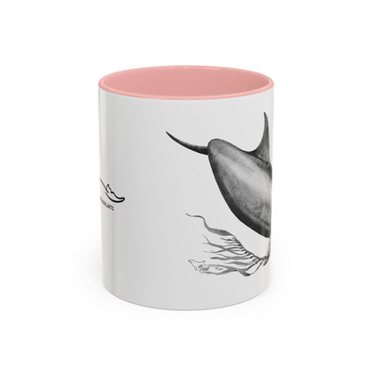 Dolphin Accent Coffee Mug, 11oz