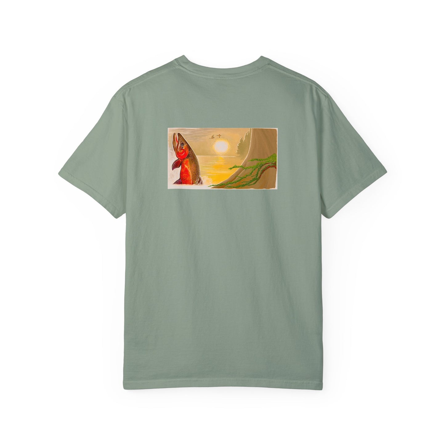 Cutthroat Trout Unisex Garment-Dyed T-shirt