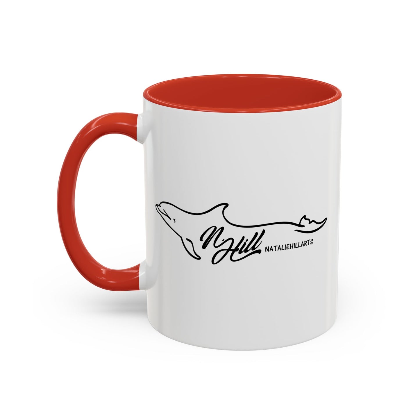 Moose On The Loose Accent Coffee Mug (11, 15oz)