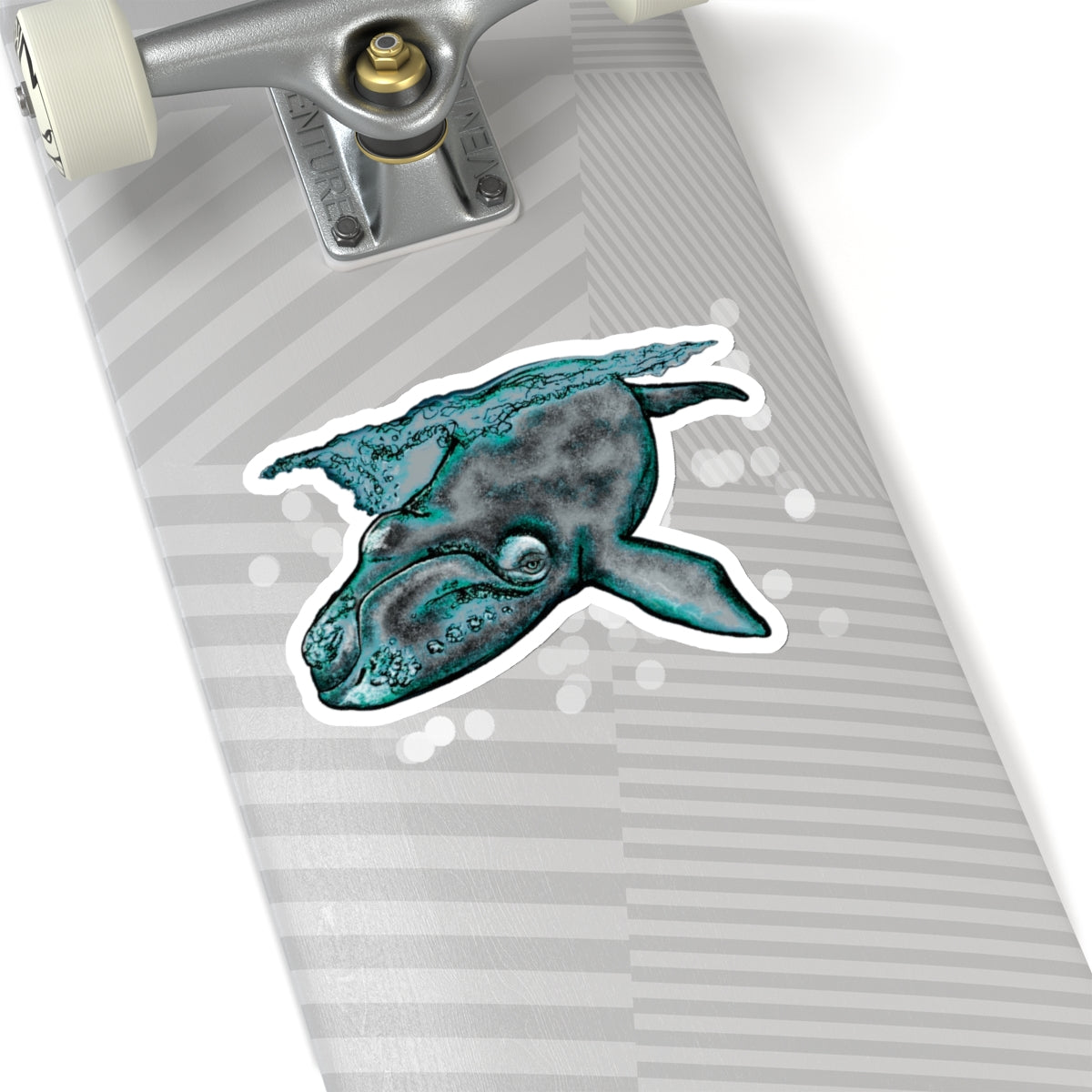 North Atlantic Right Whale Kiss-Cut Stickers