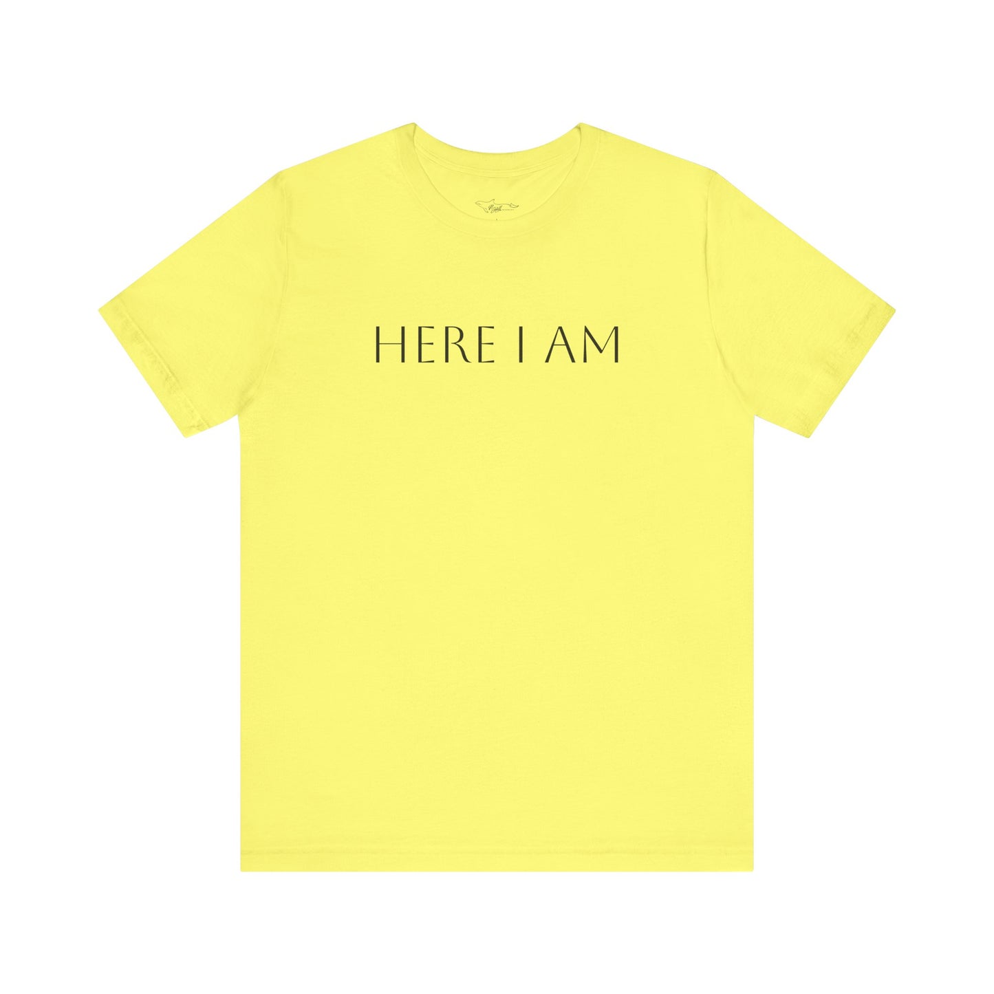 Here I Am Jersey Short Sleeve Tee