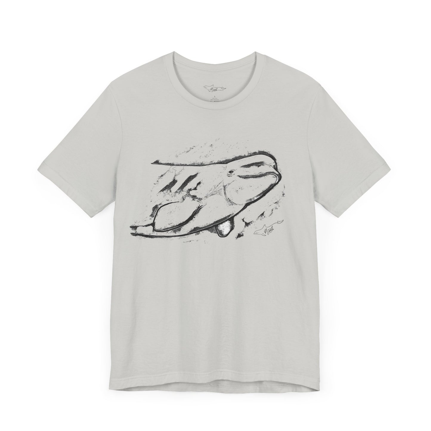 Beluga Whale Unisex Jersey Short Sleeve Tee