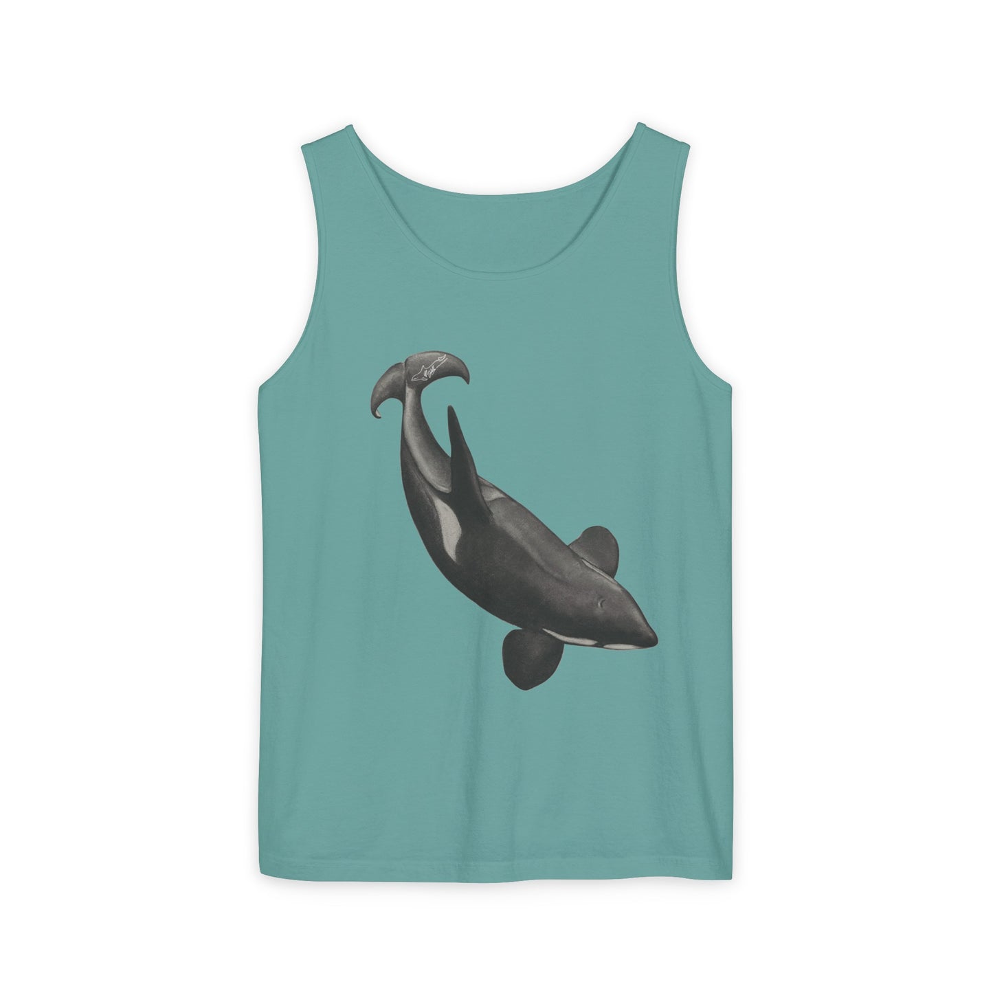 Orca Unisex Garment-Dyed Tank Top