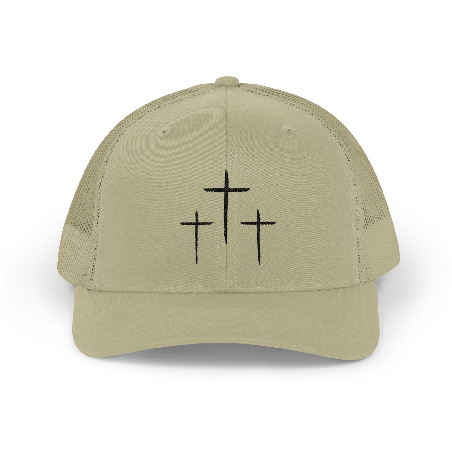 Calvary Cross Snapback Trucker Cap