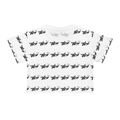 Orca Crop Tee (AOP)