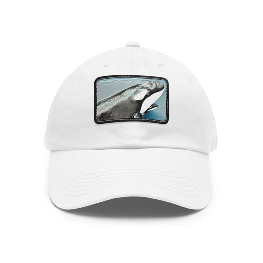 Orca Hat with Leather Patch (Rectangle)