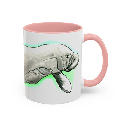 Manatee Accent Coffee Mug (11, 15oz)