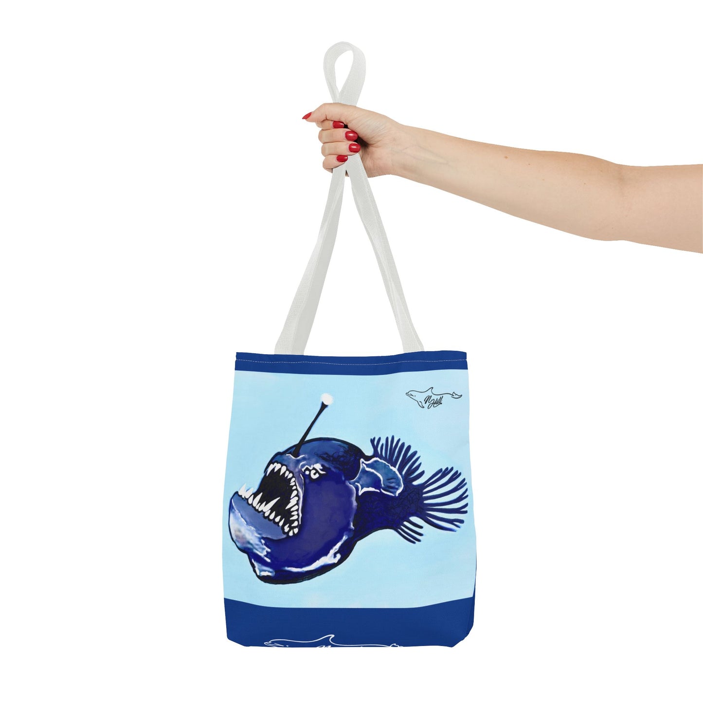 Angler Fish Tote Bag (AOP)