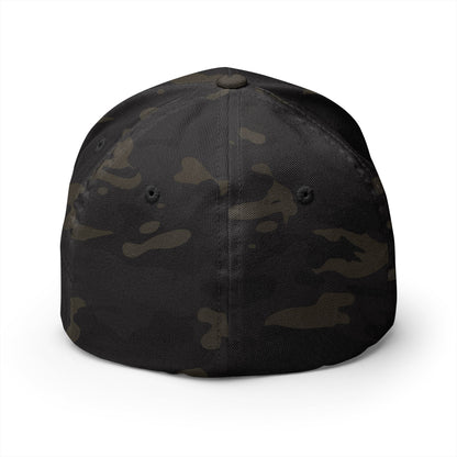 Hammerhead Shark Closed-Back Structured Cap (Embroidery)
