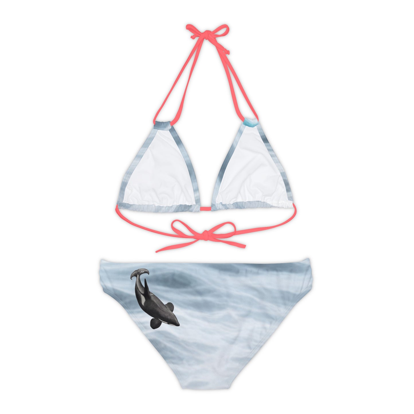 Orca Strappy Bikini Set (AOP)