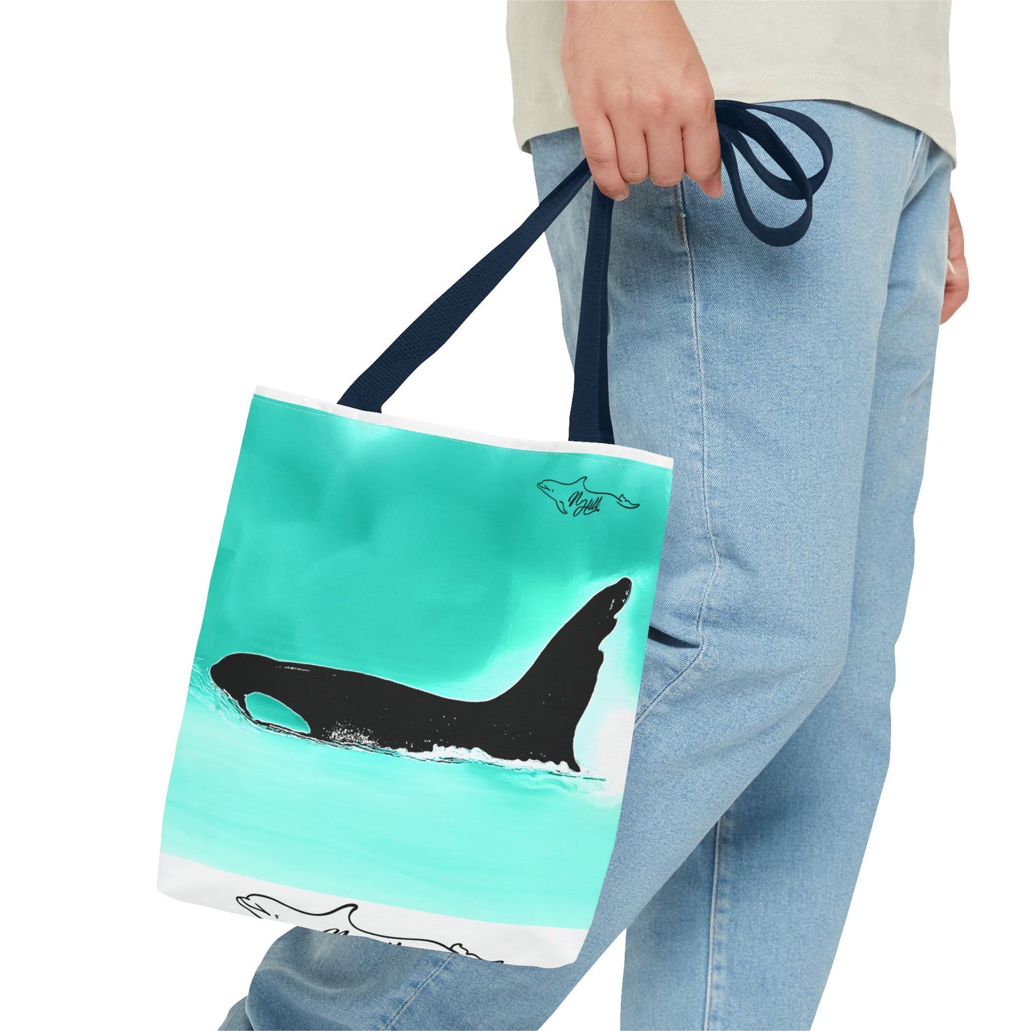 Orca Chainsaw Orca Tote Bag (AOP)