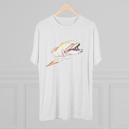 Honey Bottlenose Dolphin Unisex Tri-Blend Crew Tee