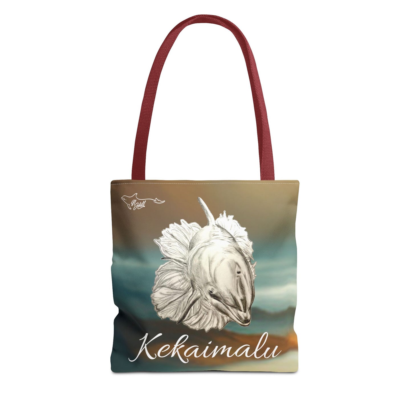 Kekaimalu Wholphin Tote Bag (AOP)