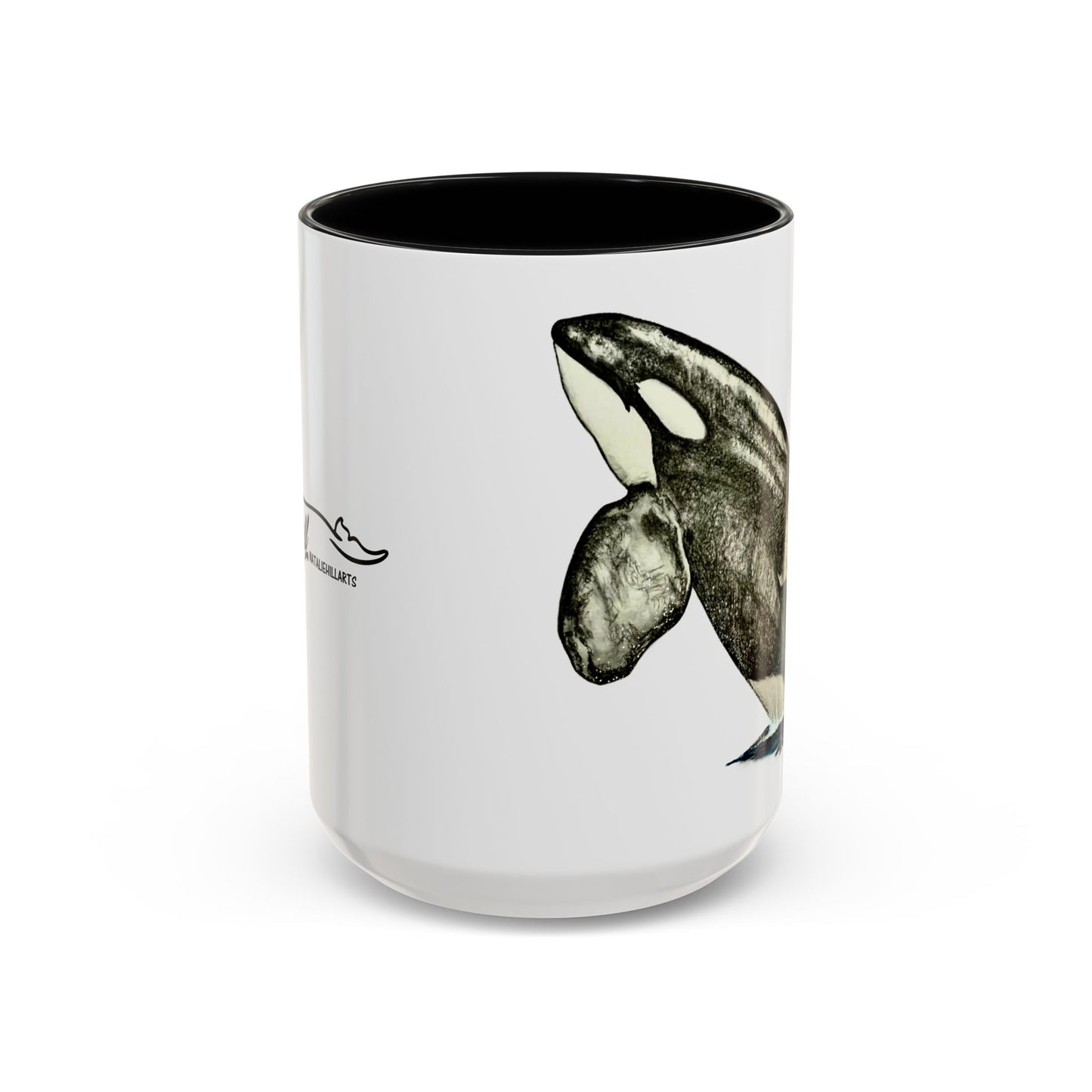 Chainsaw Orca Accent Coffee Mug (11, 15oz)