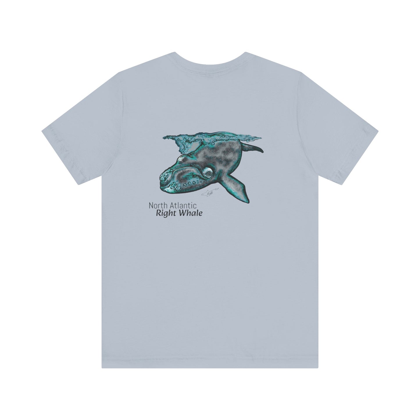 North Atlantic Right Whale Unisex Jersey Short Sleeve Tee