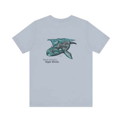 North Atlantic Right Whale Unisex Jersey Short Sleeve Tee