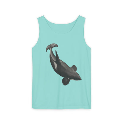 Orca Unisex Garment-Dyed Tank Top