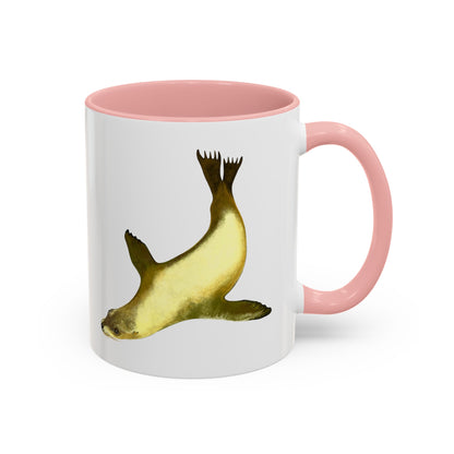 California Sea Lion Accent Coffee Mug, 11oz