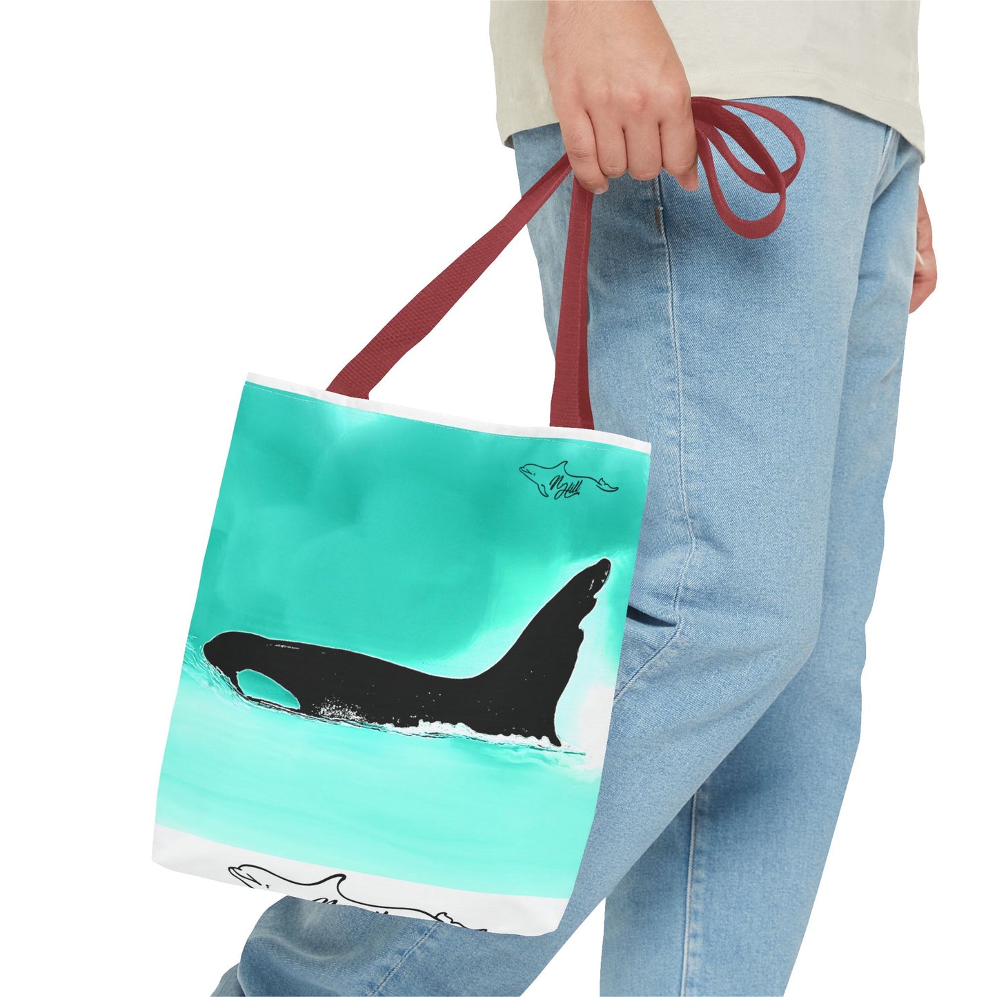 Orca Chainsaw Orca Tote Bag (AOP)