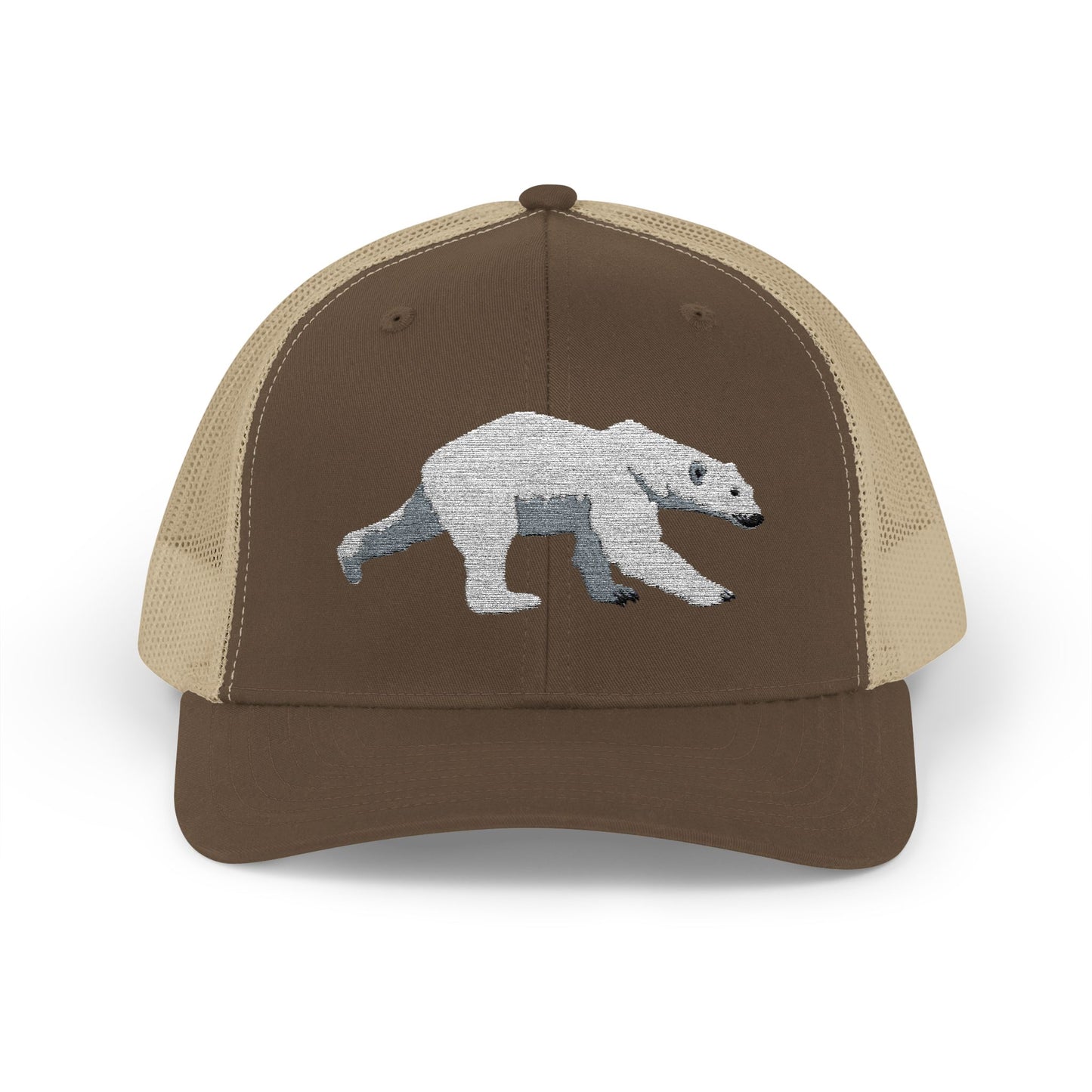 Polar Bear Snapback Trucker Cap