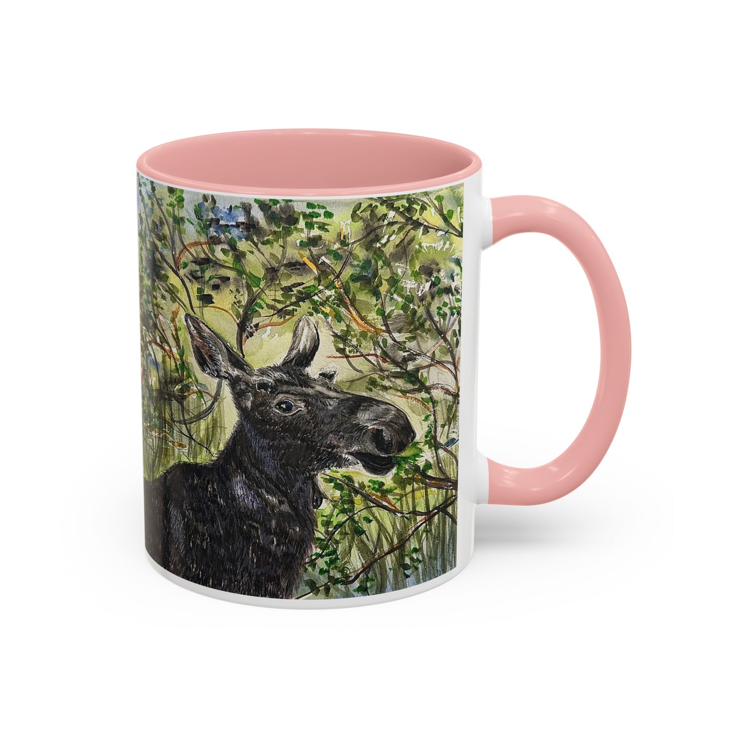 Hidden Springs Moose Accent Coffee Mug 11oz