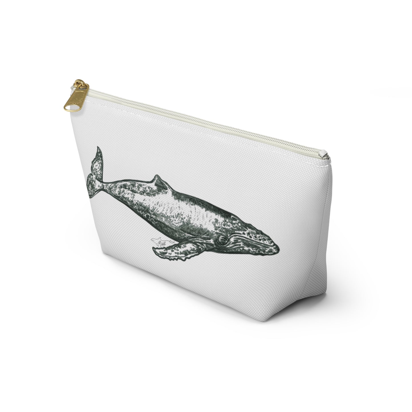 Humpback Whale Accessory Pouch w T-bottom