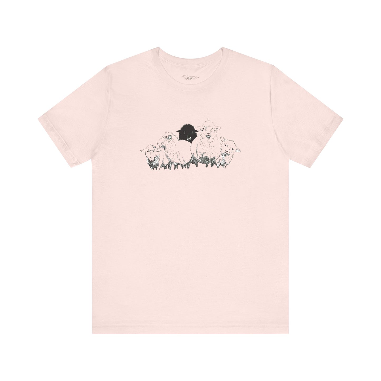 Black Sheep Unisex Jersey Short Sleeve Tee