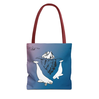 Beluga Whales Tote Bag (AOP)