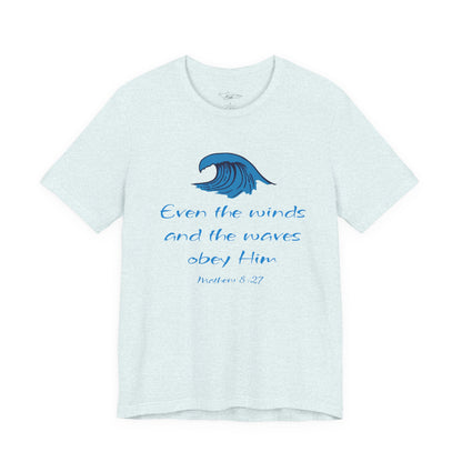 Mathew 8:27 Jersey Short Sleeve Tee