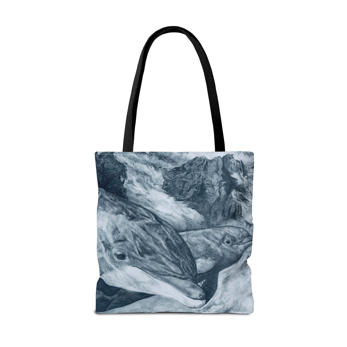 Dolphin Summit Tote Bag (AOP)