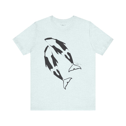 Orcas Breach Unisex Jersey Short Sleeve Tee