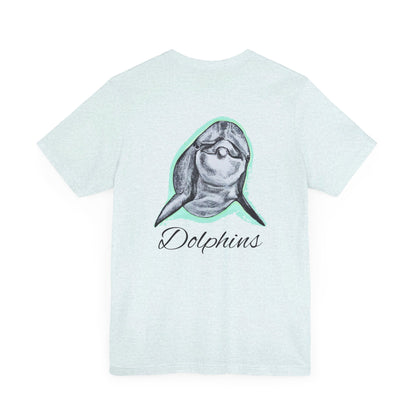 Dolphins  Unisex Jersey Short Sleeve Tee