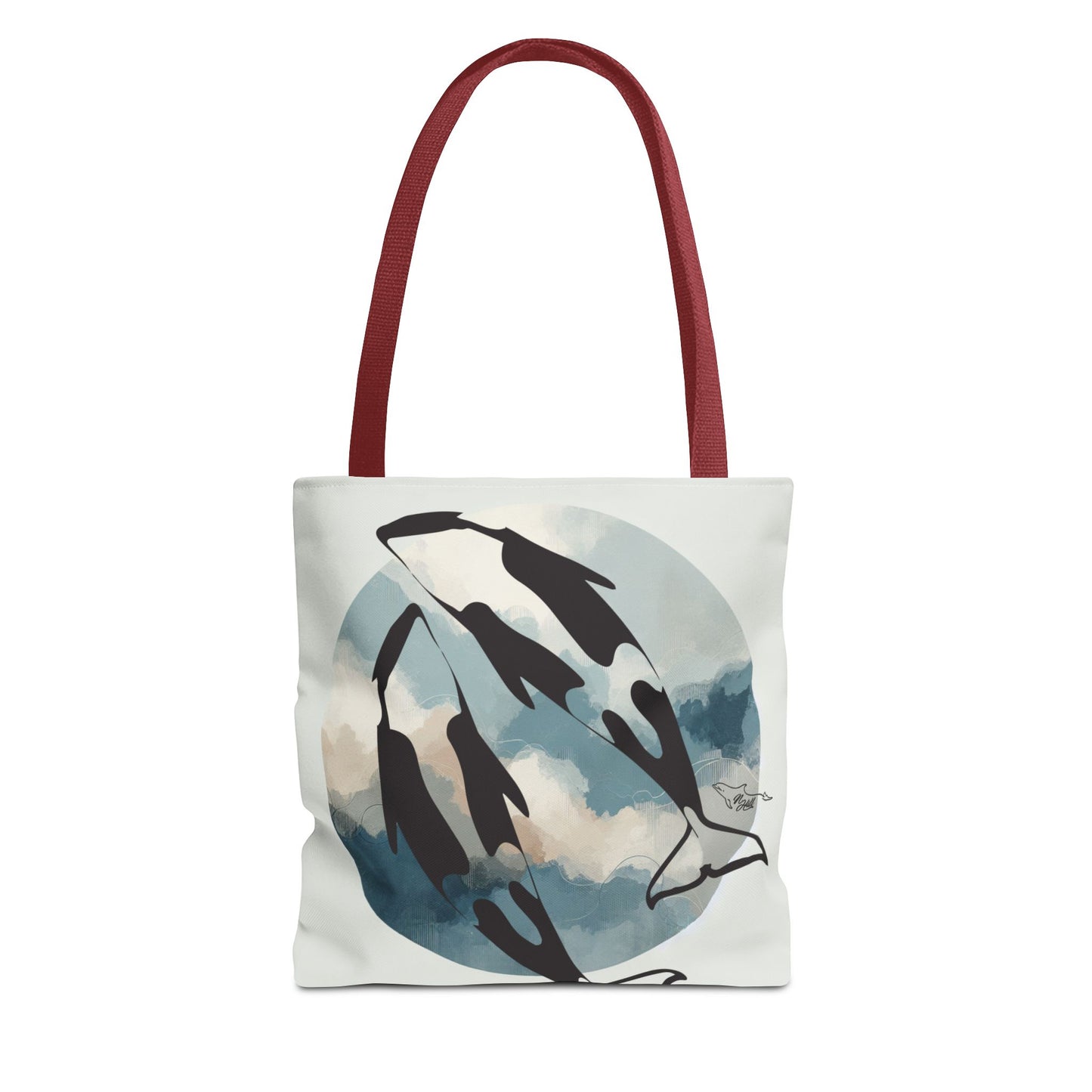 Orcas World Tote Bag (AOP)