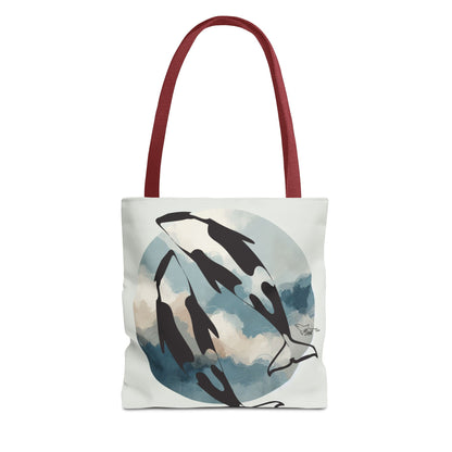 Orcas World Tote Bag (AOP)