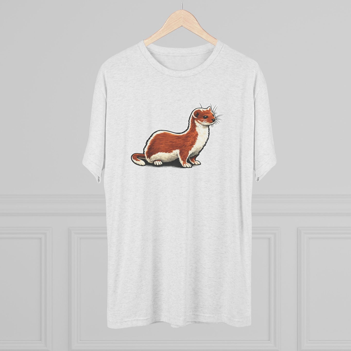 Weasel Unisex Tri-Blend Crew Tee