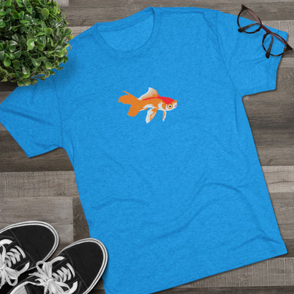 Goldfish Unisex Tri-Blend Crew Tee