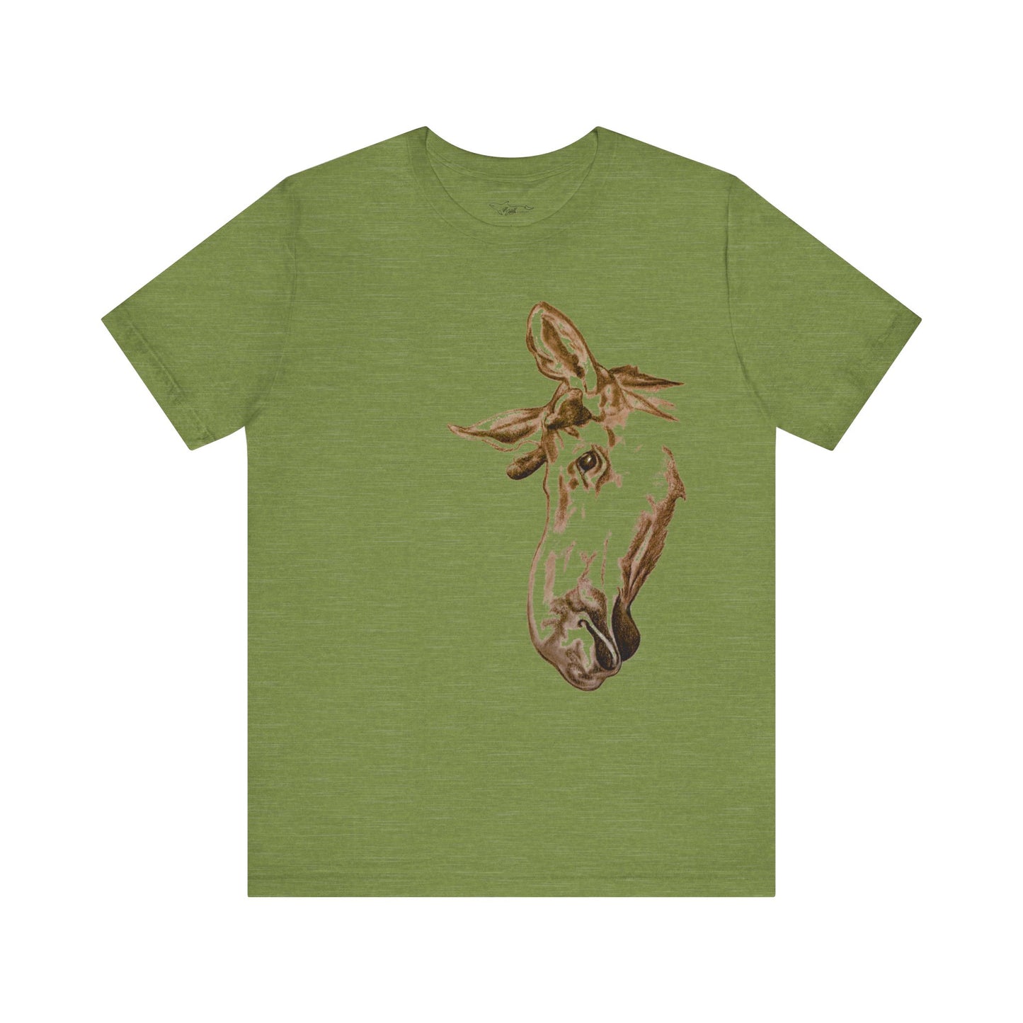 Curious Moose Unisex Jersey Short Sleeve Tee