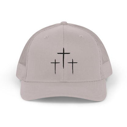 Calvary Cross Snapback Trucker Cap