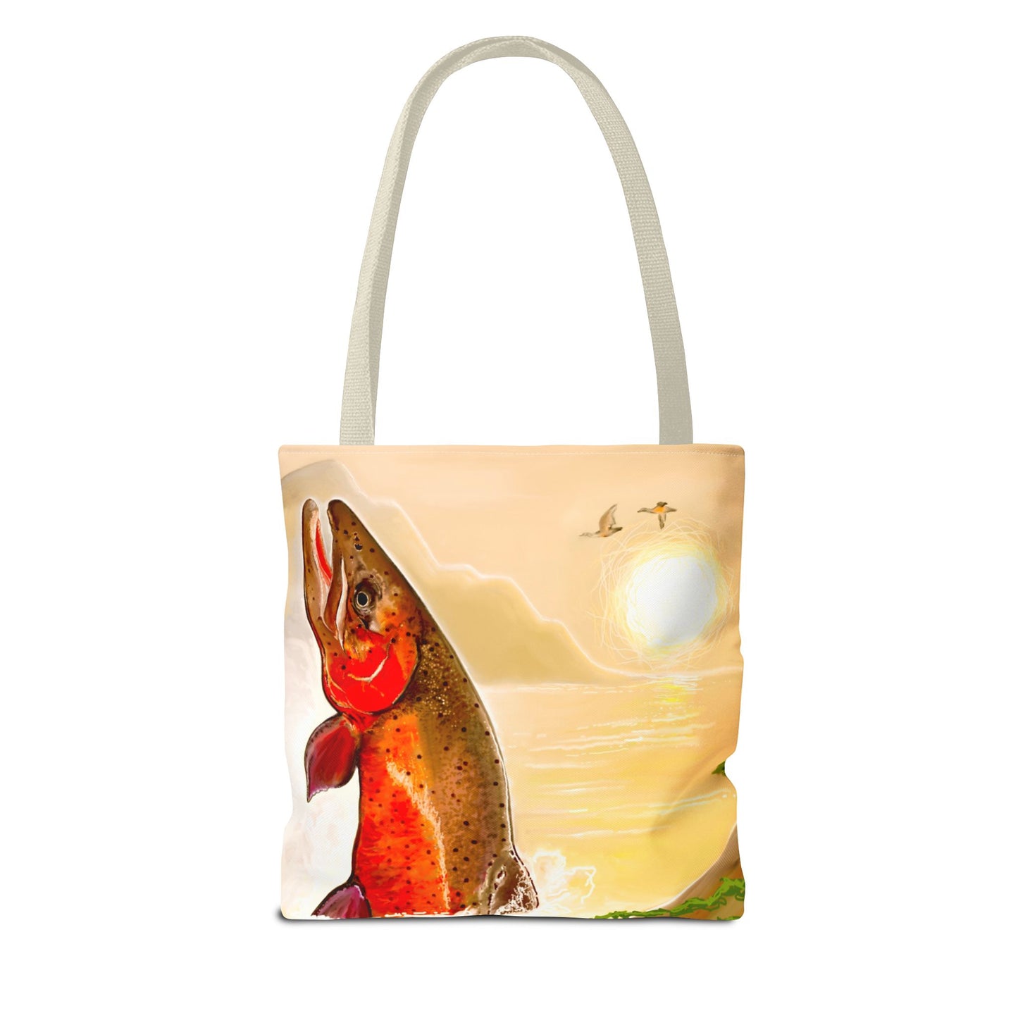 Cutthroat Trout Tote Bag (AOP)