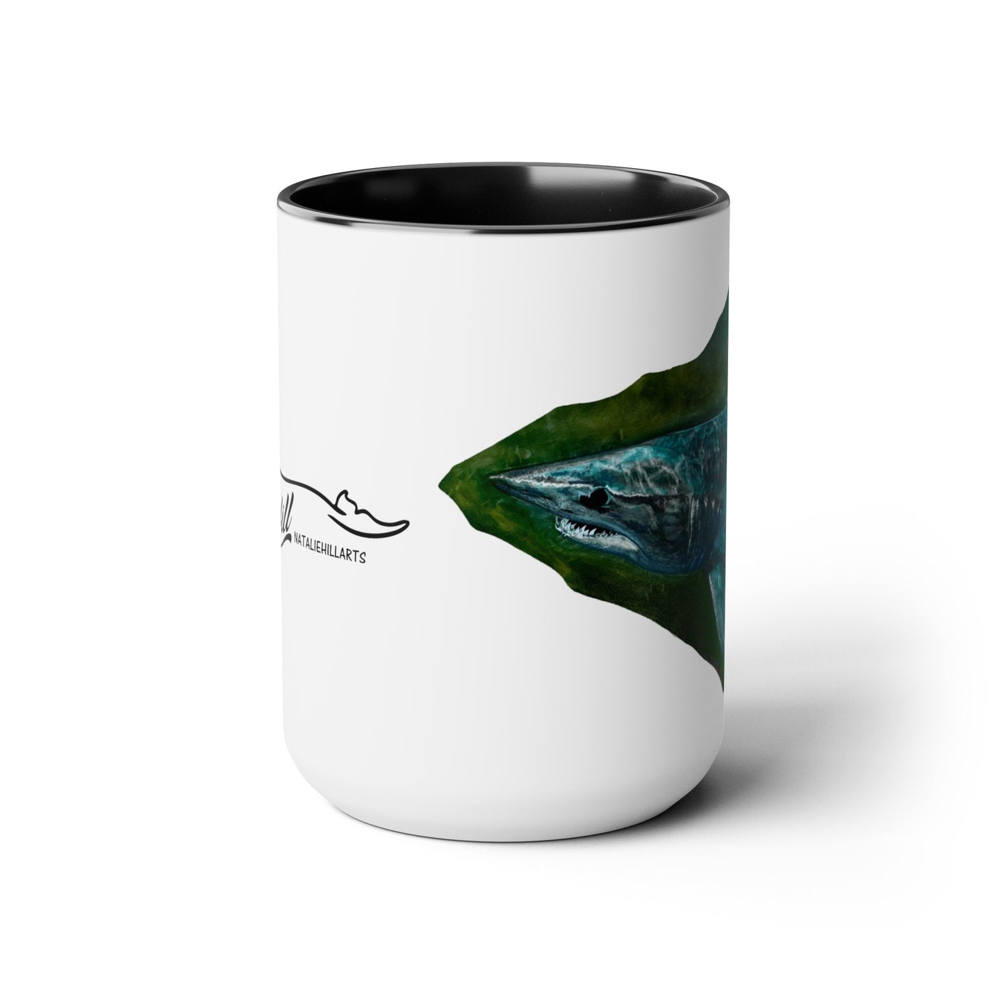 Mako Two-Tone Coffee Mugs, 15oz